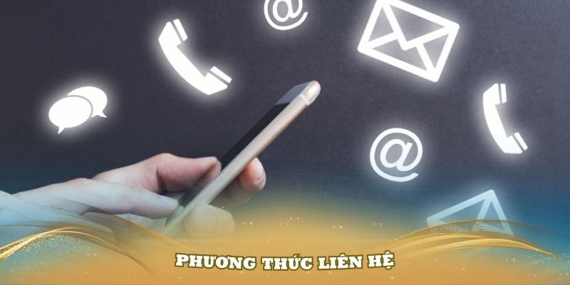 Thông qua nền tảng mạng xã hội để liên hệ